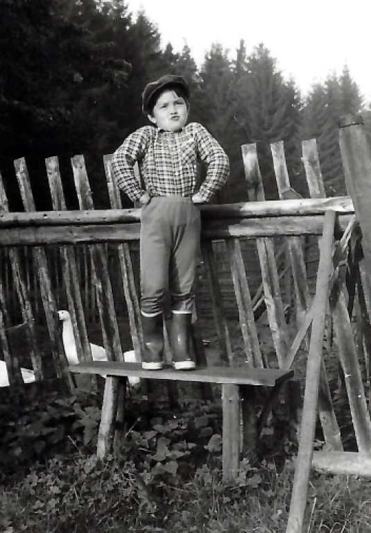 V šesti letech s "náležitým sebevědomím"