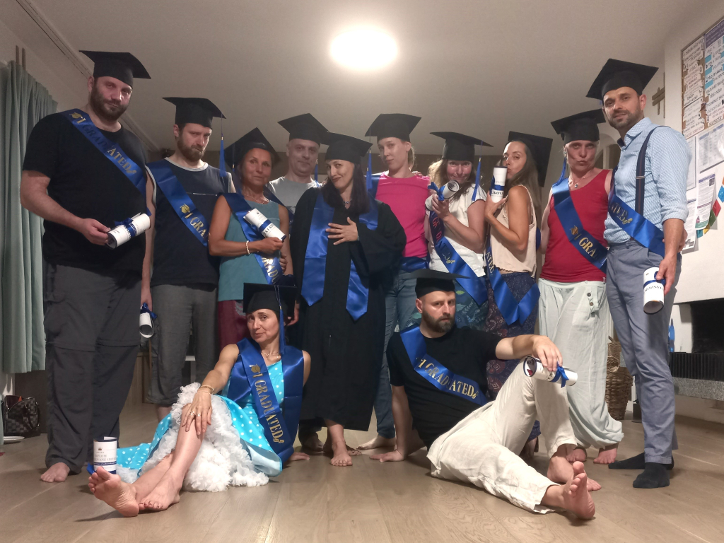 Ukončení "bakalářského stupně" improvizace a graduační trénink