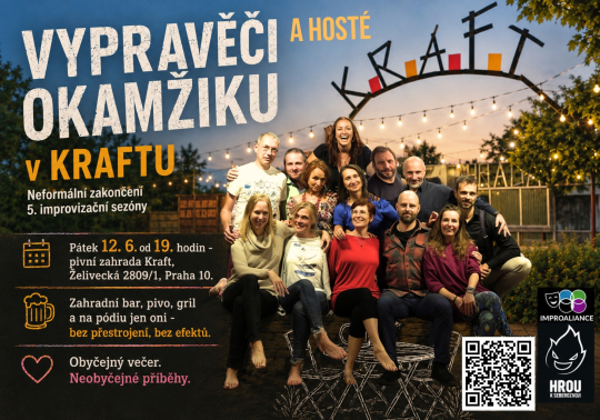 Vystoupení Kraft bar - Vypravěči okamžiku & hosté